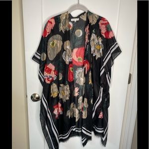 Swim | Woven Heart Kimono Cover 